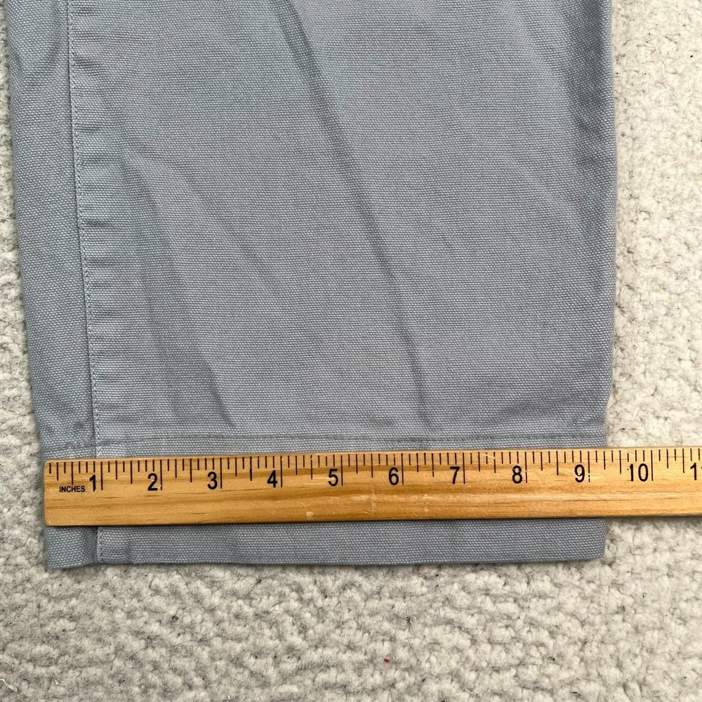 Madewell Curvy Slim Emmett Wide Leg Pants Womens 25 Cropped Pockets‎ Light Blue